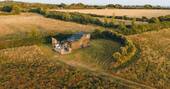 17 - aerial view of the cabin