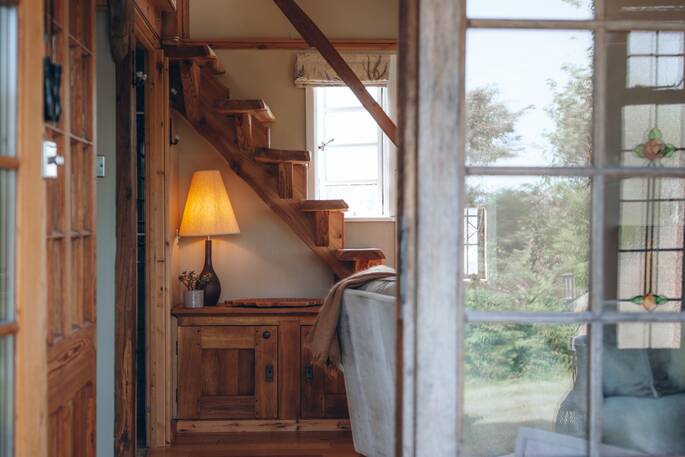 9 - entrance to cabin