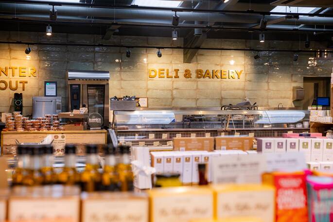 on site deli and bakery