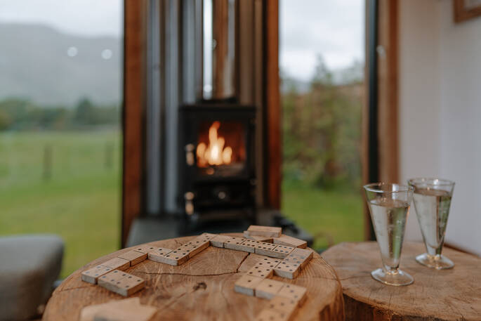 The Fawn cabin - wood burner and games, Keswick, Cumbria