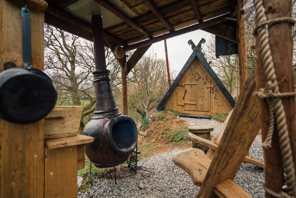 Bowber Head Roundhouse Cabin in Cumbria Canopy & Stars