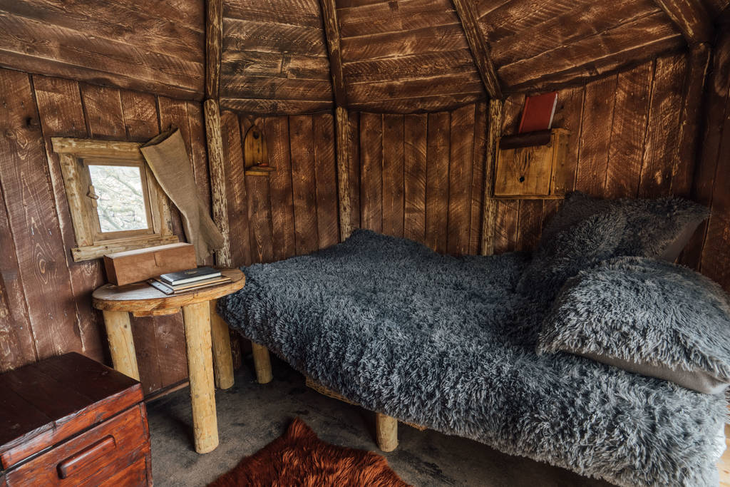 Bowber Head Roundhouse Cabin in Cumbria Canopy & Stars