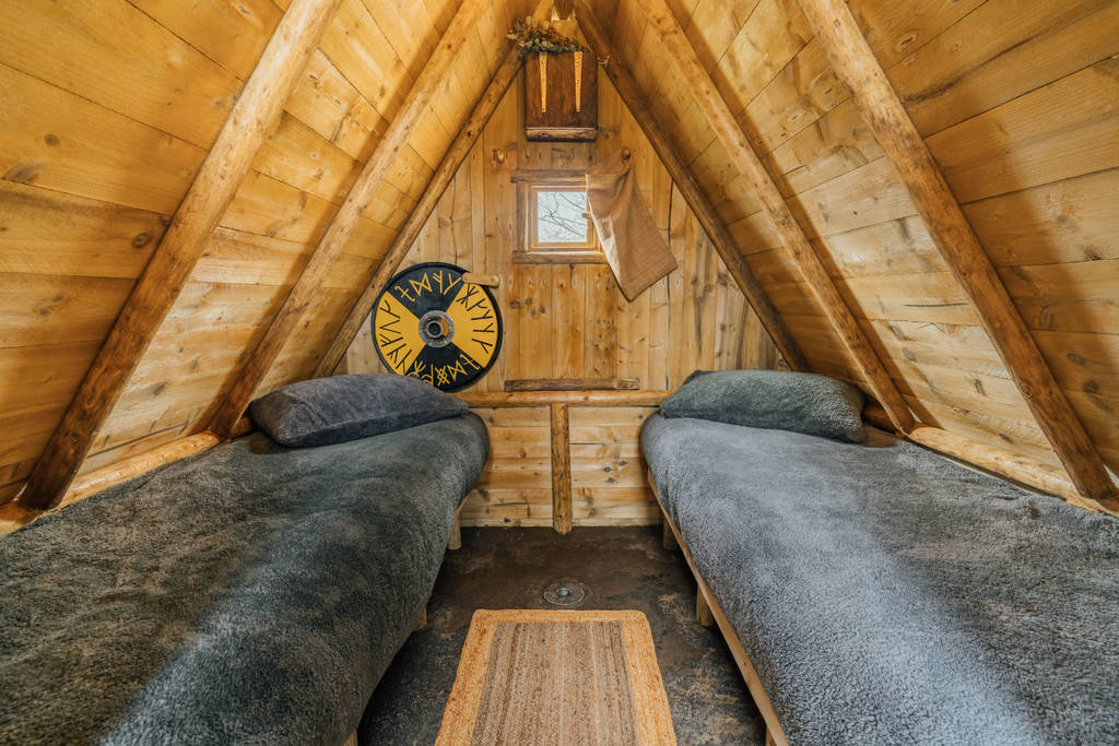 Bowber Head Roundhouse Cabin in Cumbria Canopy & Stars