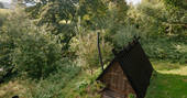 Bowber Head Roundhouse cabin a-frame, Kirkby Stephen, Cumbira