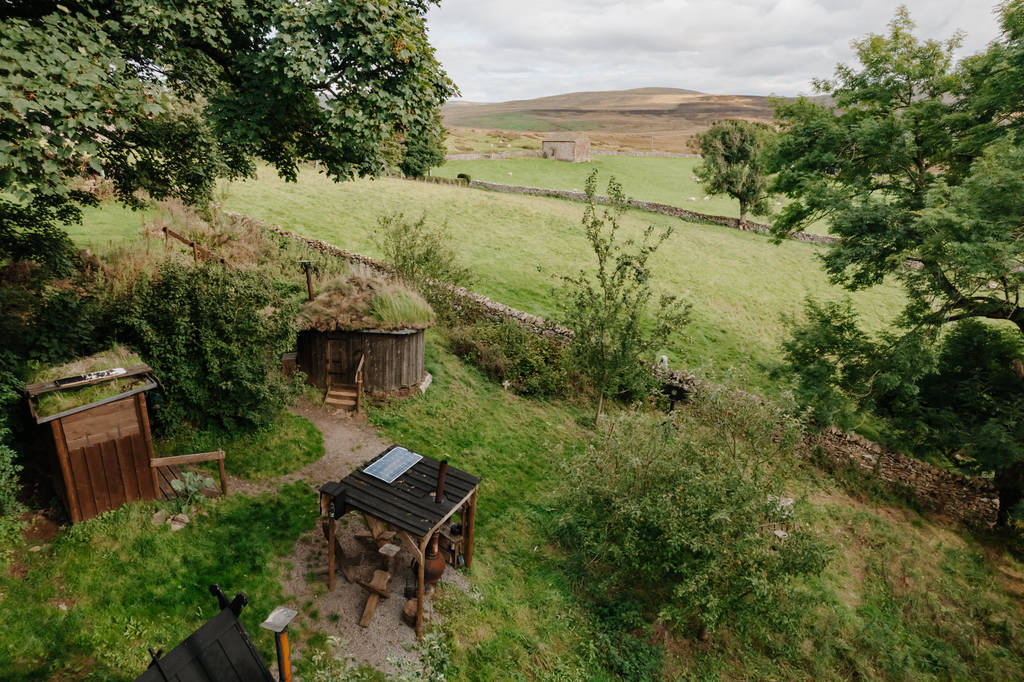 Bowber Head Roundhouse Cabin in Cumbria Canopy & Stars