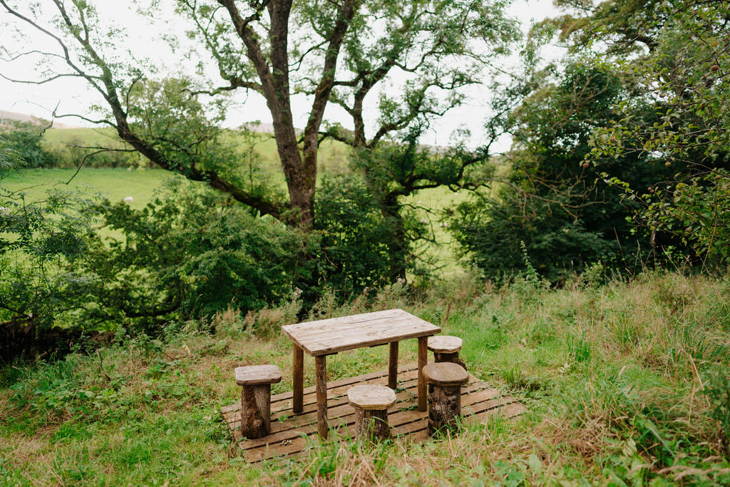 Bowber Head Roundhouse Cabin in Cumbria Canopy & Stars