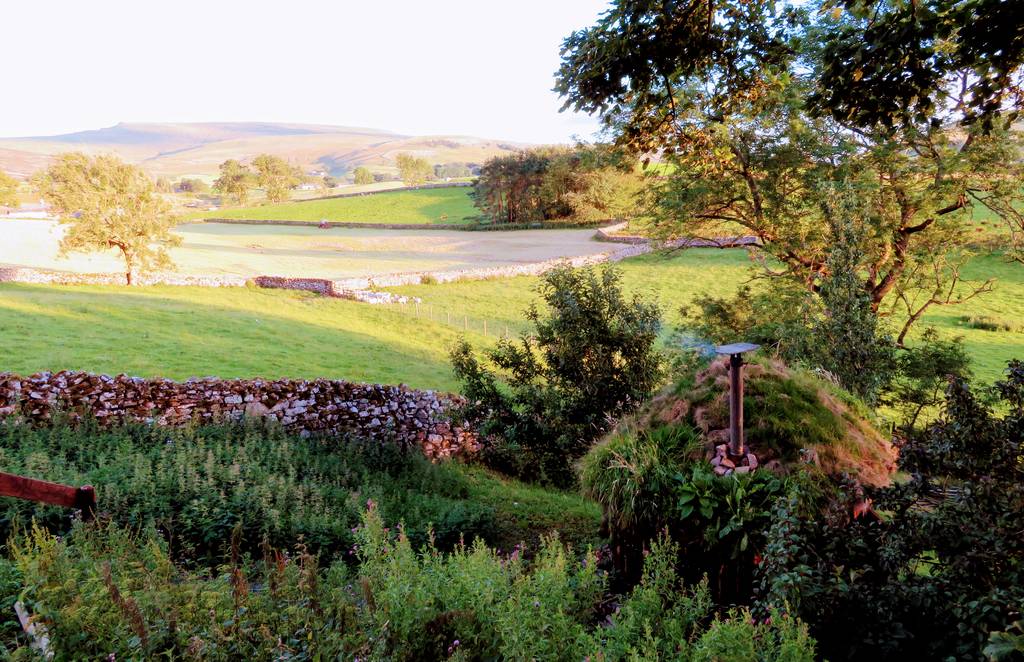Bowber Head Roundhouse Cabin in Cumbria Canopy & Stars