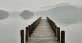 Misty jetty