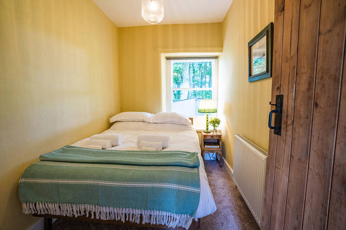 Cuckoo Cottage bedroom, Edenhall Estate, Penrith, Cumbria