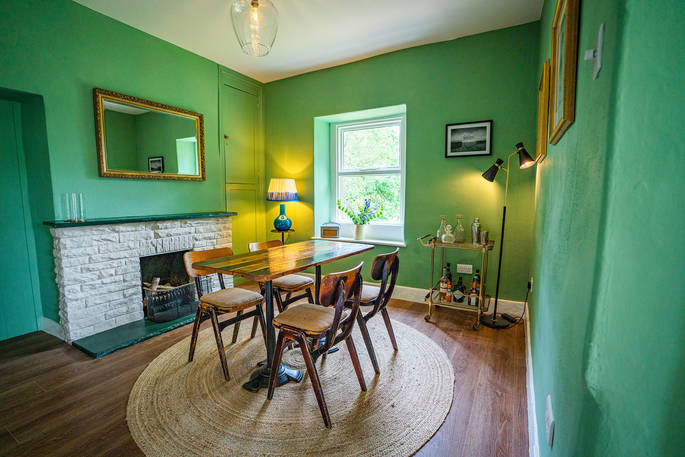 Cuckoo Cottage dining, Edenhall Estate, Penrith, Cumbria