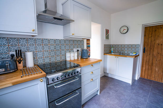Cuckoo Cottage kitchen, Edenhall Estate, Penrith, Cumbria
