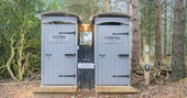 Forrest, The Lost Cabins - loo and shower, Penrith, Cumbria