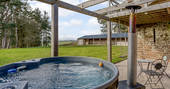 High Barn - view from the hot tub, Edenhall Estate, Penrith, Cumbria