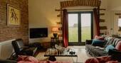 Open plan living area