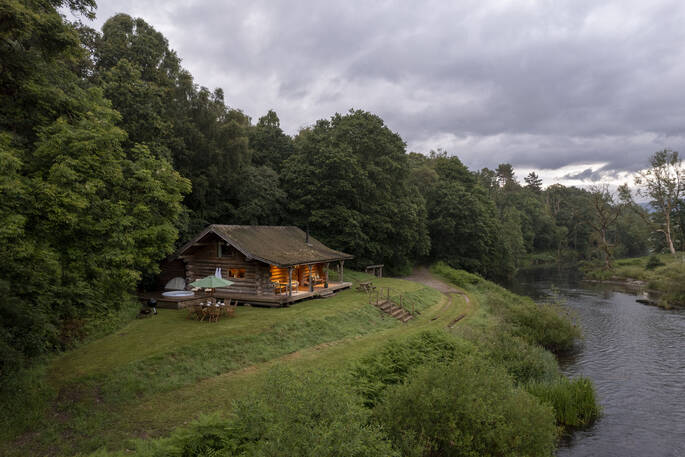 The Lodge on the river