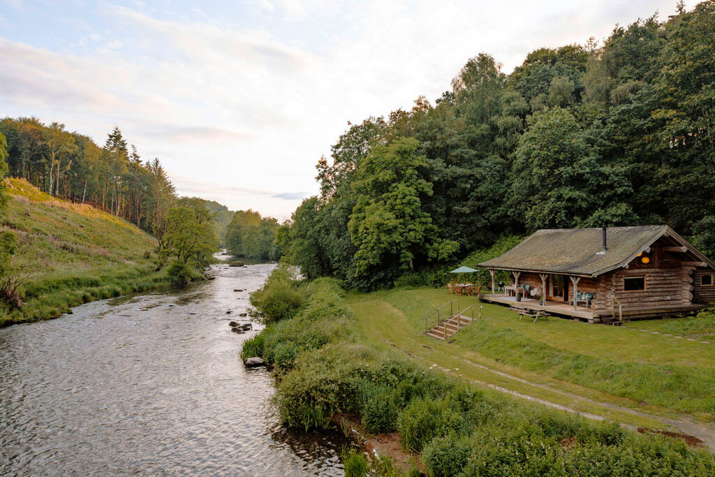The Lodge Cabin In Cumbria Canopy Stars