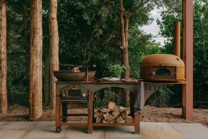 BBQ area
