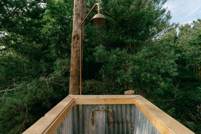Outdoor shower
