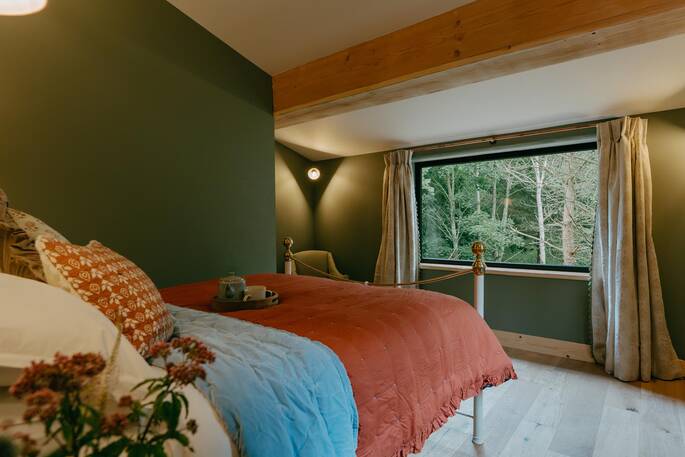 Thrid bedroom with king size bed