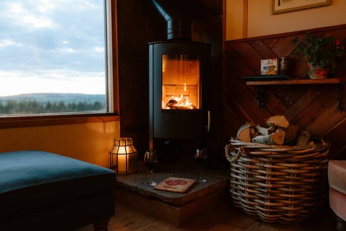 Cosy woodburner