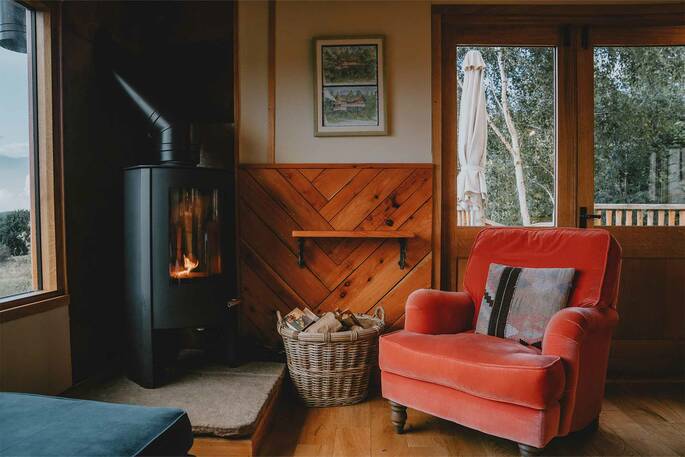 Cosy woodburner
