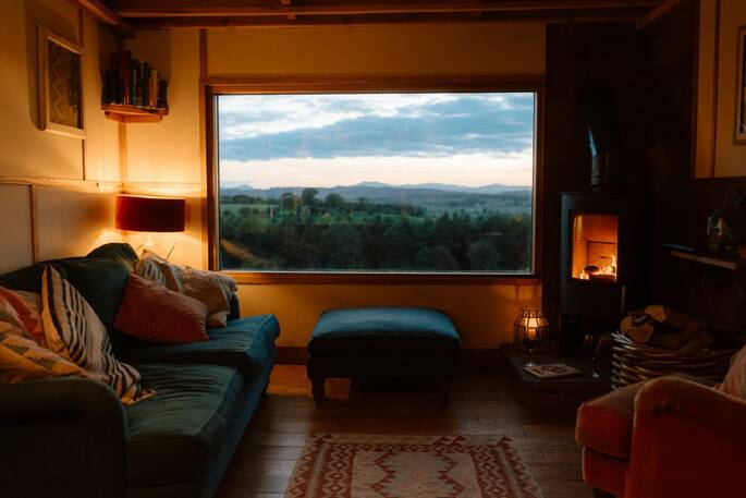 View from living room 