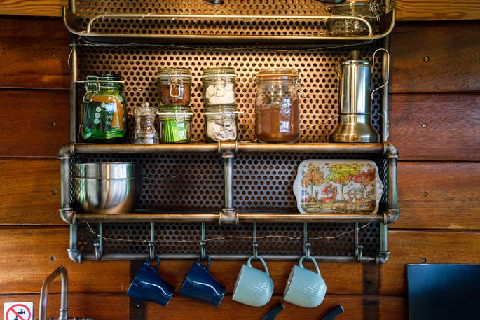 interior details at Jennings horsebox in Derbyshire