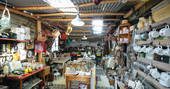 Inside of Acorn Antiques at Acorn Farm in Devon