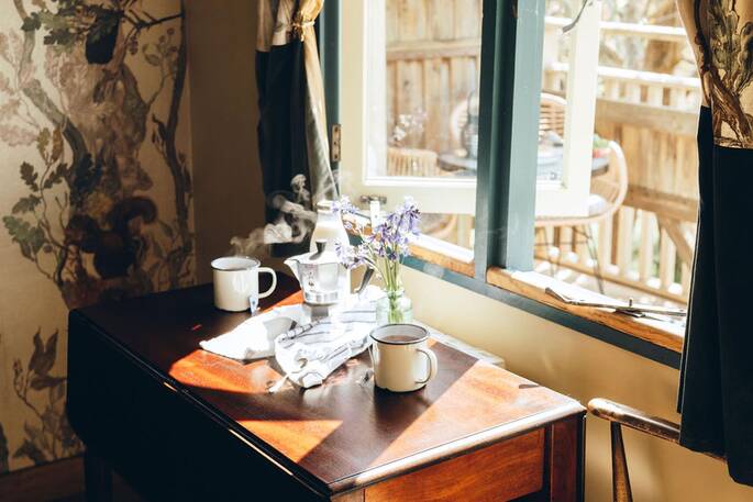 indoor dining area