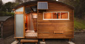 The Devon Den cabin sauna exterior, Germansweek, Devon