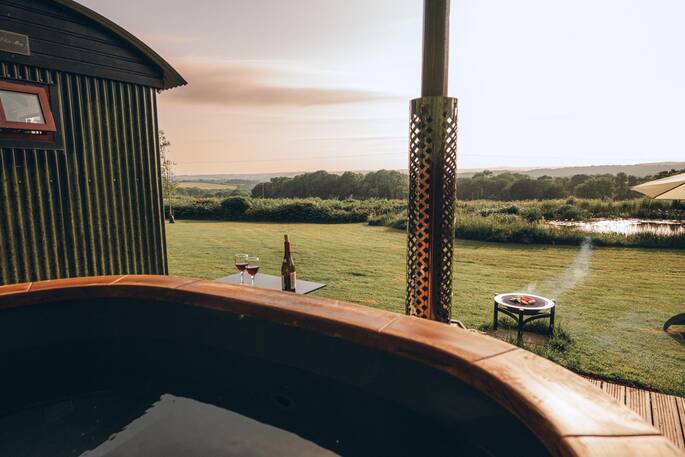 Hot tub view