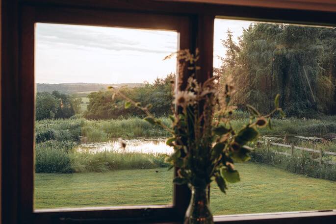 view to the lake