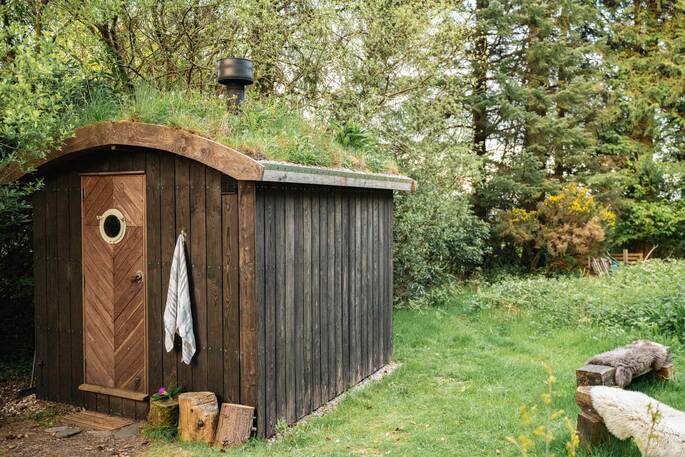 Sauna available for guests