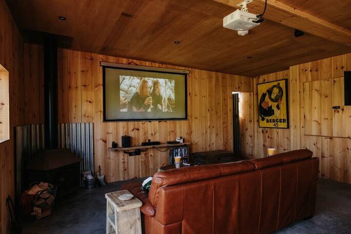 Second cabin has a cinema and games room