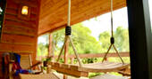 Swing in the deck area