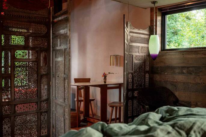 View to the dining area