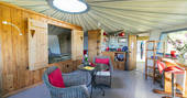 Big Sky Retreat cabin - interior, Hookhill Plantation, Crediton, Devon