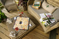 Games on the deck at Longlands