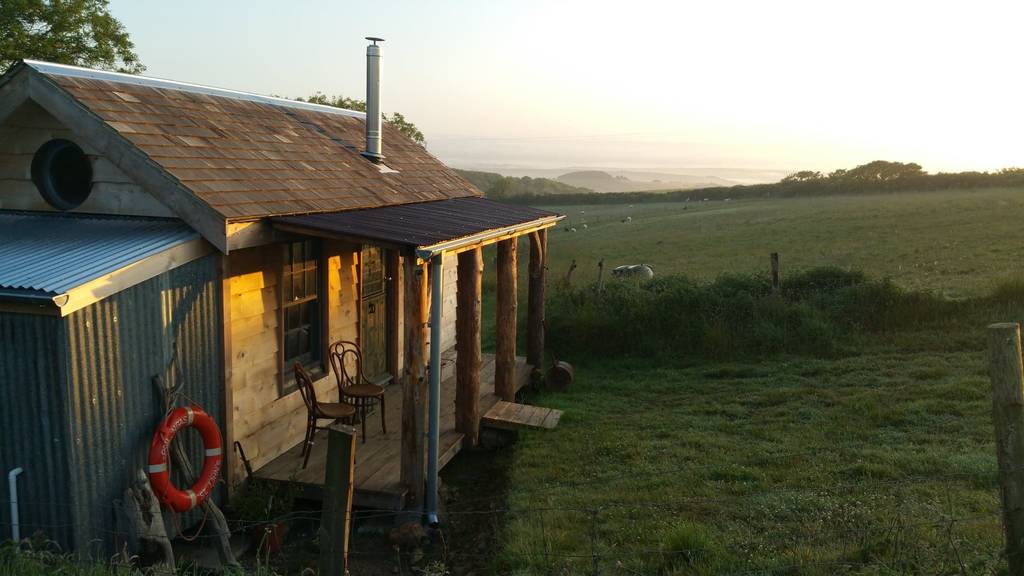 Driftwood Cabin Cabin in Devon Canopy & Stars