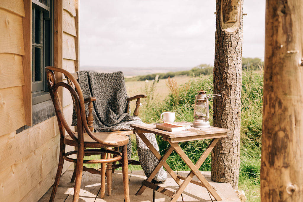 Driftwood Cabin Cabin in Devon Canopy & Stars