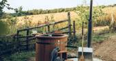 3 - Wood-fired hot tub