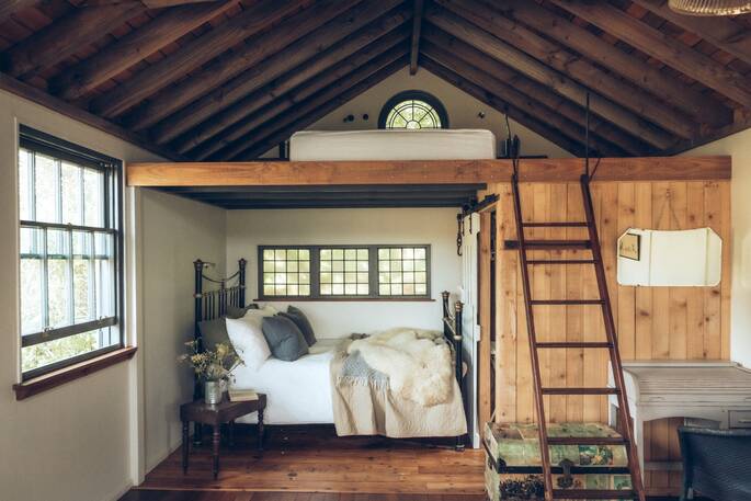6 - Two double beds