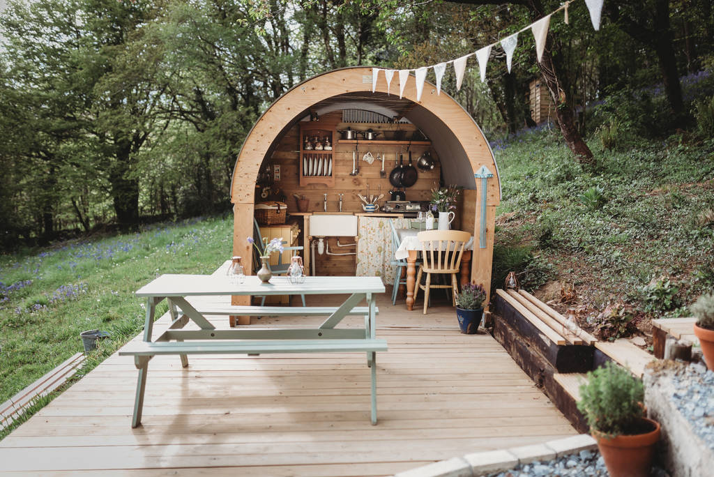 Pyre Caravan Prudence | Gypsy caravan in Cornwall | Canopy & Stars