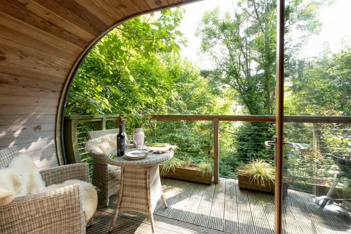 The Hideaway at Pickwell treehouse in Devon