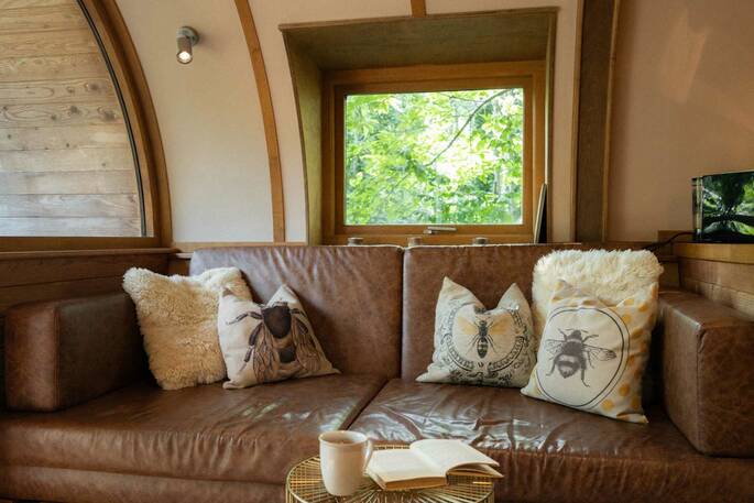 The Hideaway at Pickwell treehouse in Devon