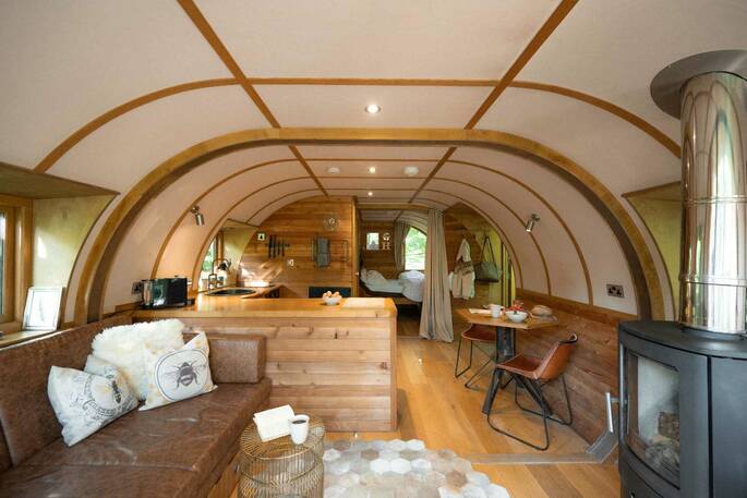 The Hideaway at Pickwell treehouse in Devon