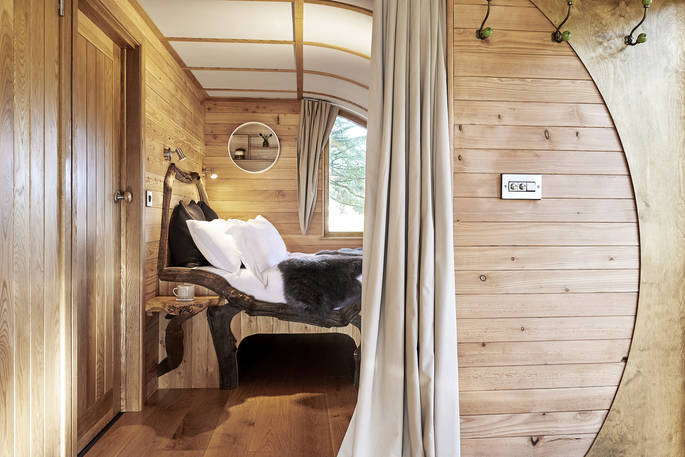 The Loft at Pickwell treehouse in Devon