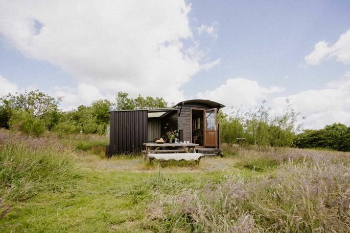 huts are all private