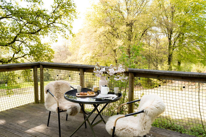 Outdoor table and chairs