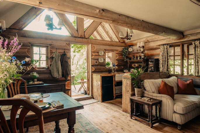 Open plan layout